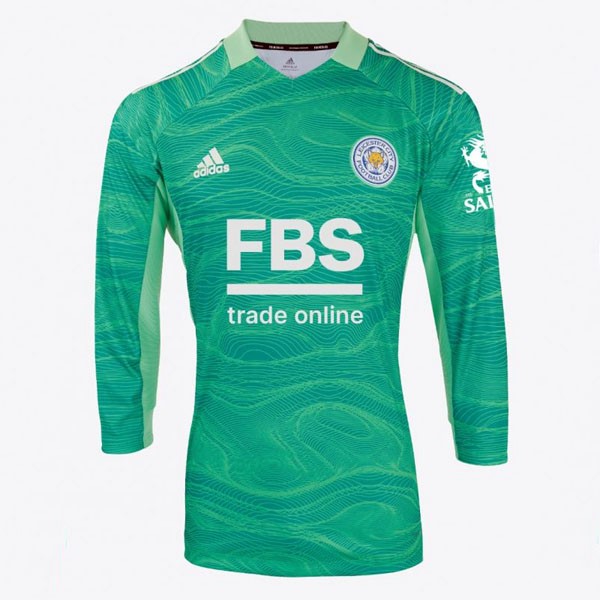 Tailandia Camiseta Leicester City Portero ML 2021/22 Verde